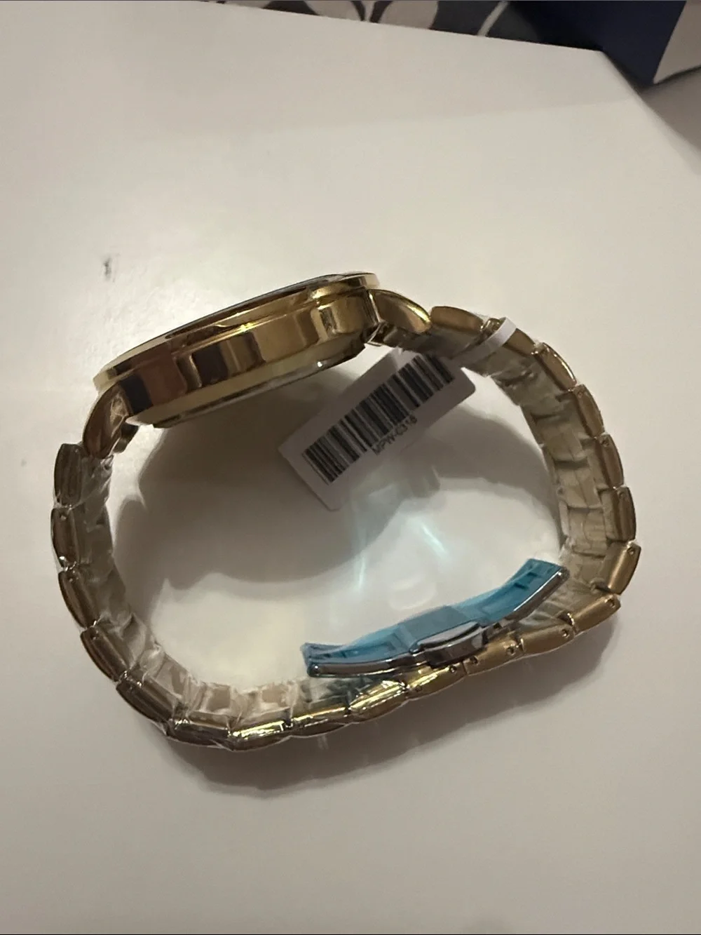 Invicta Montres Prestige MPW-0318 Gold Chronograph Watch 44mm NIB